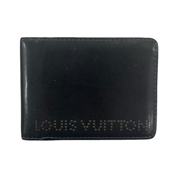 Louis Vuitton Perforated Logo Leather Multiple Wallet - Picture 1 of 7